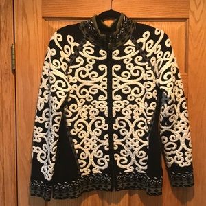 Icelandic wool cardigan sweater